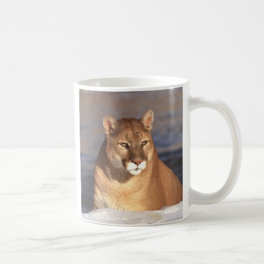 Mug Visage de puma (Droite)