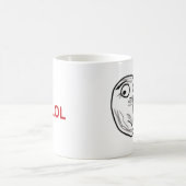 Mug Visage de rage de LOL (Centre)