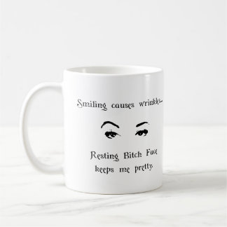 Mug Visage de repos de femelle