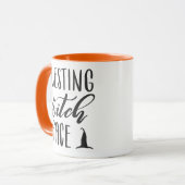 MUG VISAGE DE REPOS DE SORCIÈRE (Devant gauche)