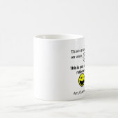 Mug Visage de retraite (Centre)