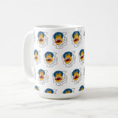 Mug Visage de singe souriant (Devant gauche)