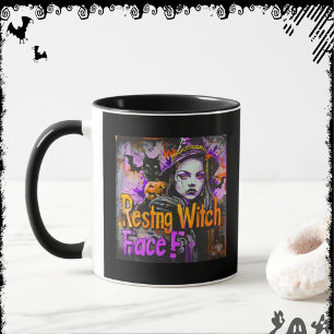 Mug Visage de sorcière au repos ExDesigner Hallowe