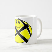 Mug Visage de sourire Drinkware de Rockhound (Devant droit)