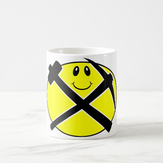 Mug Visage de sourire Drinkware de Rockhound (Centre)