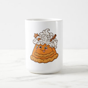 Mug Visage de tarte à la citrouille drôle Café de Than