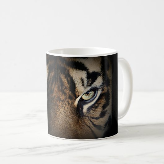Mug Visage de tigre (Devant droit)