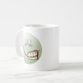 Mug Visage de zombi (Devant gauche)