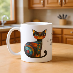 Mug Visage désuet "J'ai renversé quelque chose de la t