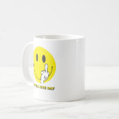 Mug visage donnant le doigt (Devant gauche)