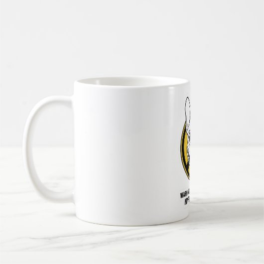 Mug Visage drôle de Bouledogue Français Design de Fren (Gauche)