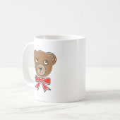 Mug Visage drôle d'ours (Devant gauche)