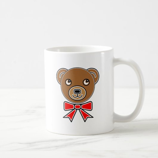 Mug Visage drôle d'ours (Droite)