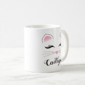 Mug Visage du chat Glam (Devant droit)