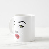 Mug Visage d'un ange (Devant gauche)