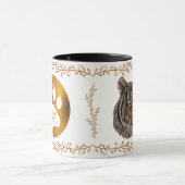 Mug Visage en verre Monogramme (Centre)