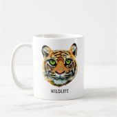 Mug Visage et calligraphie Wild Young Tiger (Gauche)