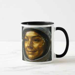 Mug Visage femme astronaute