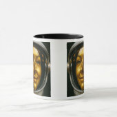 Mug Visage femme astronaute  (Centre)