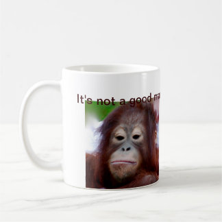 Mug Visage grincheux d'animal d'orang-outan