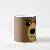 Mug Visage grincheux d'ours (Devant gauche)