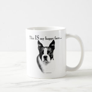 Mug Visage heureux de Boston Terrier
