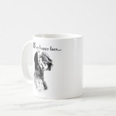 Mug Visage heureux de Setter anglais (Devant gauche)