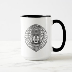 Mug Visage inspiré de babouin
