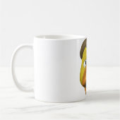 Mug Visage jaune de visage de canard (Gauche)