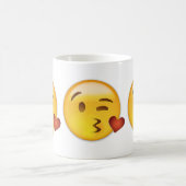 Mug Visage jetant un baiser Emoji (Centre)