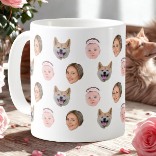 Mug Visage Personnalisé, Mug Photo Personnalisé, C
