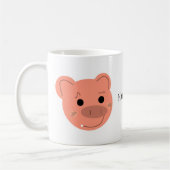 Mug Visage Piggy Humoristique (Gauche)