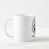 Mug visage pour toujours seul (Gauche)