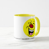 Mug Visage riant Grumpey (Devant droit)