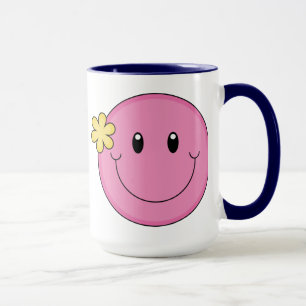 Mug Visage rose