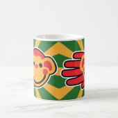 Mug Visage rouge heureux de singe (Centre)