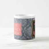 Mug Visage saint de Lucques ! Rose de motif (Centre)