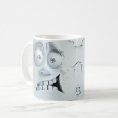 Mug Visage sarcastique (Devant gauche)