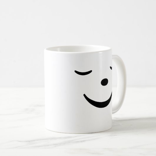 Mug Visage souriant (Devant droit)