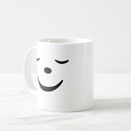 Mug Visage souriant (Devant gauche)