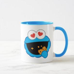 Mug Visage Souriant Cookie avec des Yeux en Forme de C