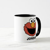 Mug Visage souriant d'Elmo (Devant droit)