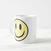 Mug Visage souriant éclaboussé (Devant gauche)