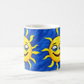 Mug Visage souriant Soleil ensoleillé (Centre)