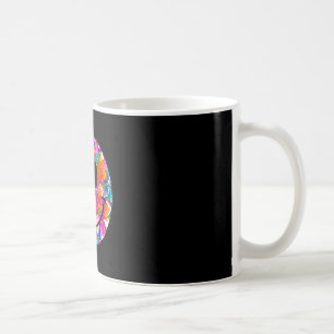 Mug Visage sourire mignon floral design tendance été h