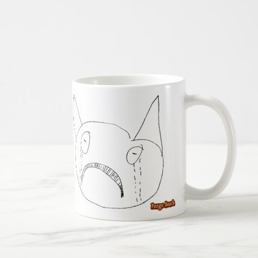 Mug Visage triste (Droite)