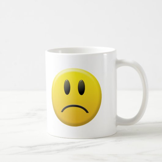 Mug Visage triste (Droite)