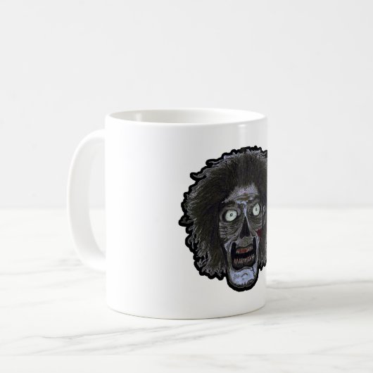 Mug Visage ZOMBIE (Devant gauche)