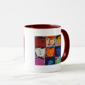 Mug Visages (Devant droit)