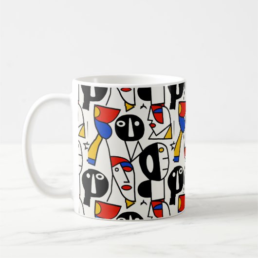 Mug Visages de Picasso (Gauche)